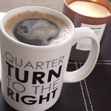 Quarter Turn to the Right Mug