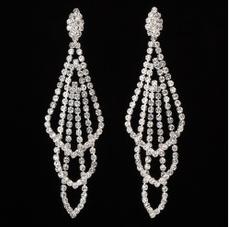 Jessica Earrings Silver