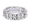 2 Layer Rhinestone Ring